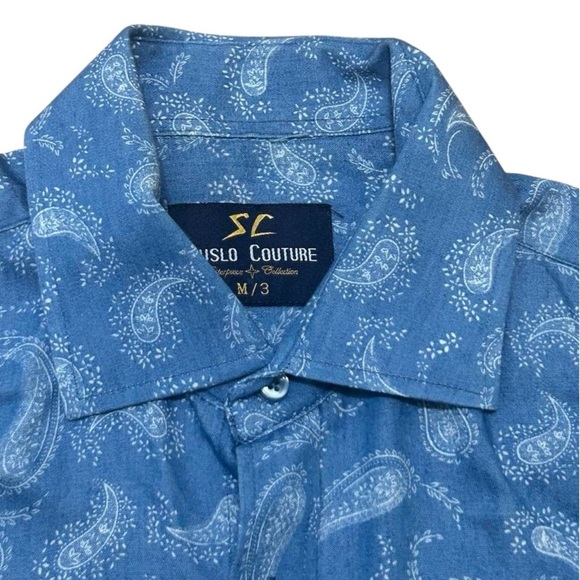 Suslo Couture Long Sleeves Button Down Shirt - Picture 3 of 8